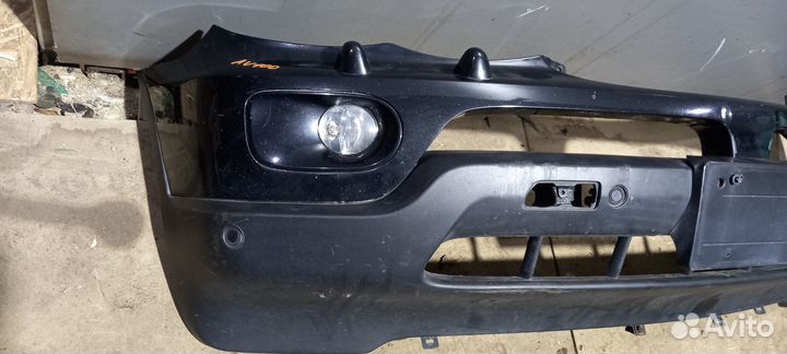 Передний бампер bmw x5 e53 рестайлинг, чёрный