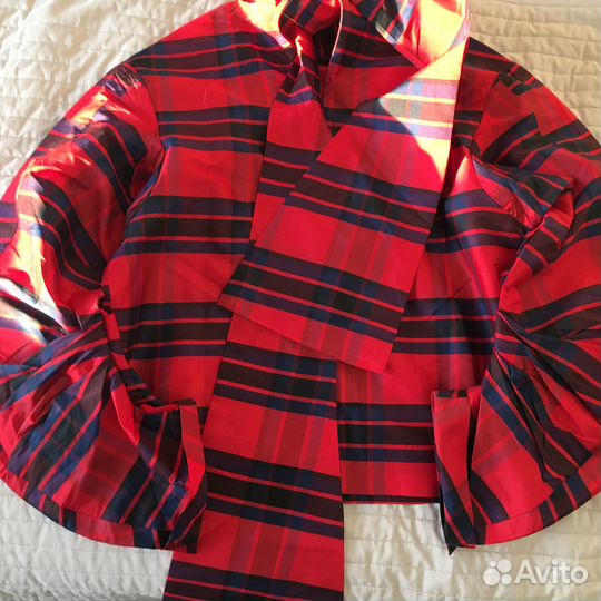 Нарядная блуза с бантом на спине 44-46