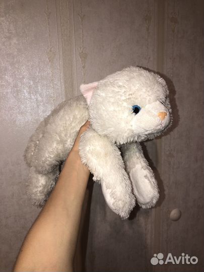 Мягкая игрушка, котёнок в переноске