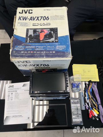 Магнитофон 2 din JVC KW-AVX706 купить в Набережных Челнах | Авито