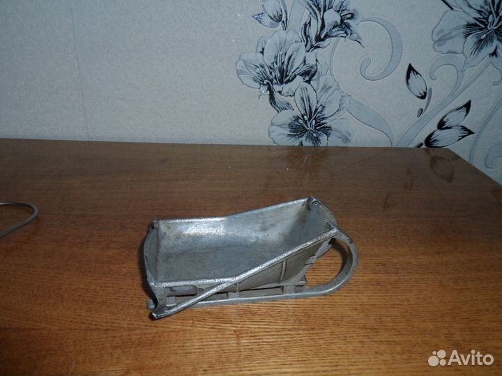 Пепельница сани СССР силумин