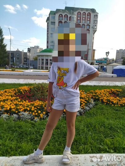 Джинсовые шорты для девочки