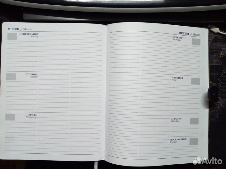 Ежедневник, еженедельник