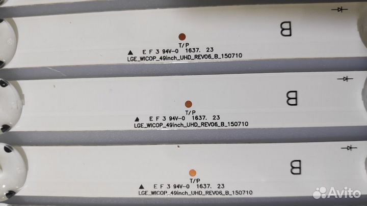 Подсветка для телевизоров LG 49