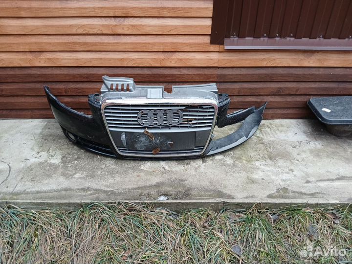 Audi a4 б7 бампер передний