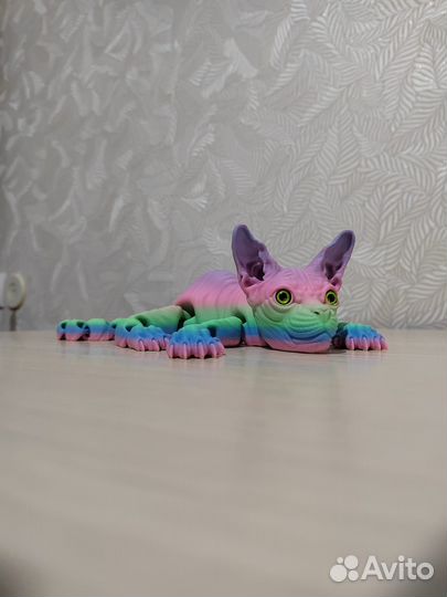 Котик Сфинкс 3Д