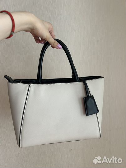 Сумка женская Zara бежевая