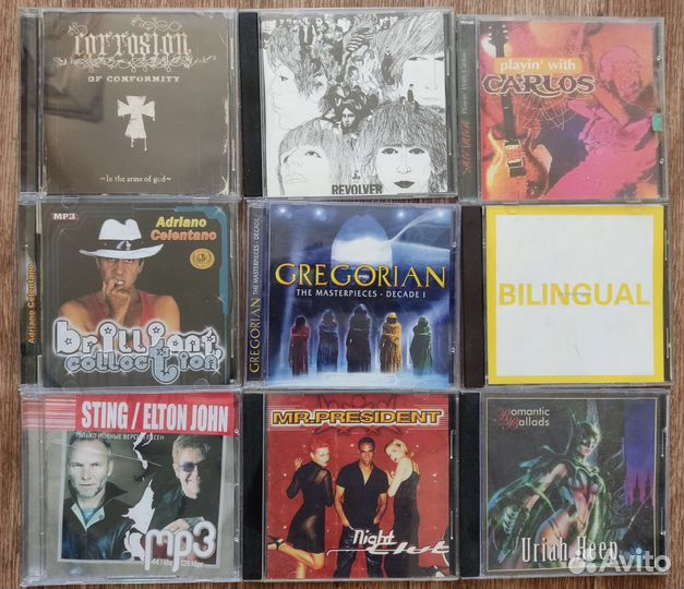 CD Компакт диски музыка