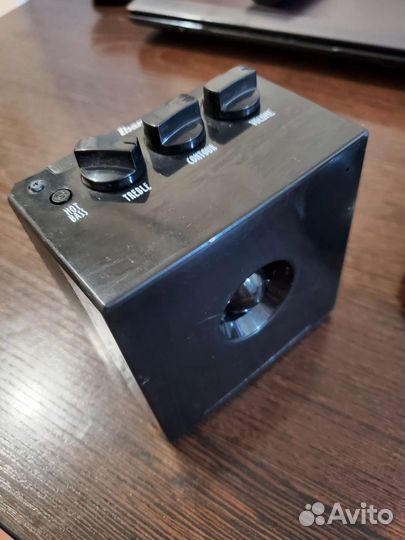 Бас процессор + басовый комбик + аккумулятор крона