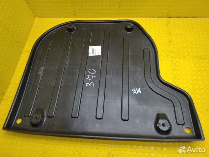 Защита днища кузова задняя Skoda Octavia лифтбек