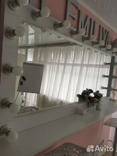 Зеркало с подсветкой бу