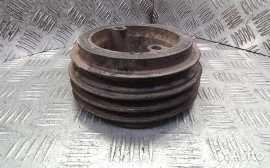 Шкив коленвала демпферный дизельный mitsubishi paj