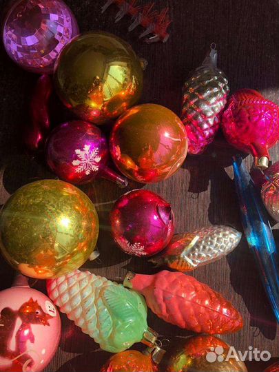 Елочные игрушки советские СССР