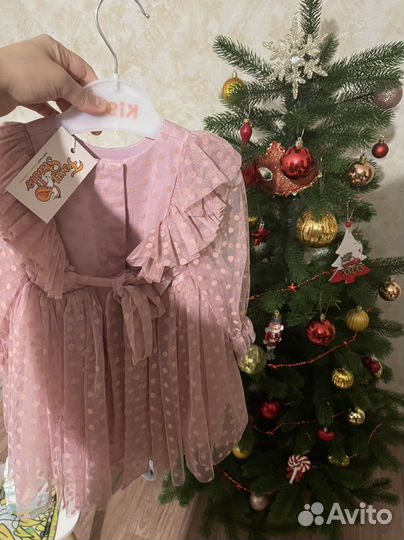 Платье для девочки 86