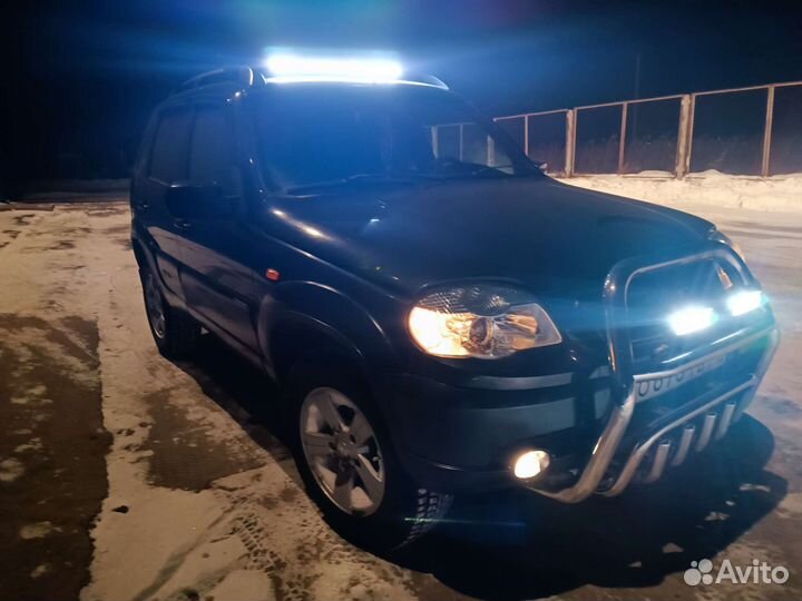 Кенгурятник на chevrolet ниву