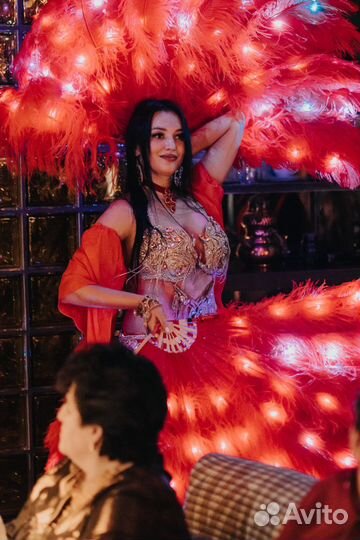 Восточные танцы Танец живота Светодиодное шоу