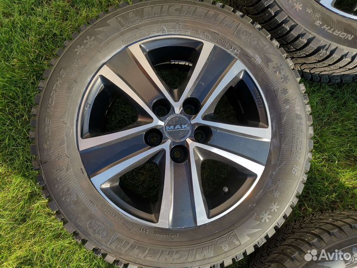 Диски литые MAK Fuoko 5 Black (Италия)