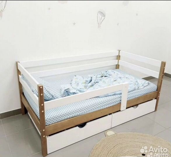 Детская кровать из массива 160х80 см