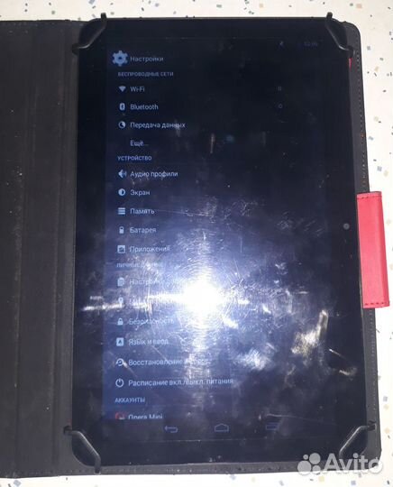 Планшетный пк dexp Ursus A210 c чехлом remax