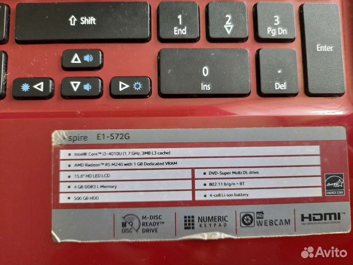 Ноутбук asus