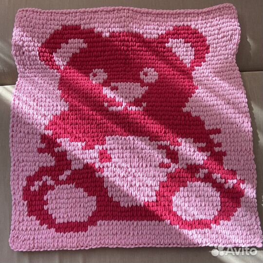 Плед с рисунком alize puffy