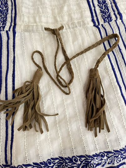 Сарафан в стиле бохо шик. Хенд мейд. M/L