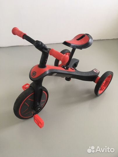 Беговел велосипед Globber Trike Explorer 2 в 1
