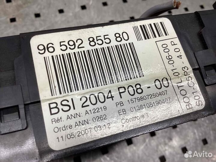 Блок комфорта Citroen C4