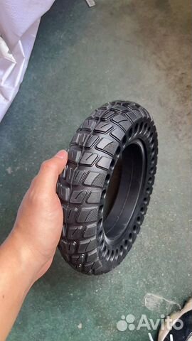 Литая внедорожная покрышка на kugoo m4 pro 10x2.5