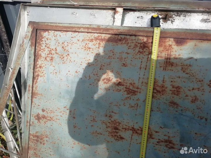 Ворота металлические бу