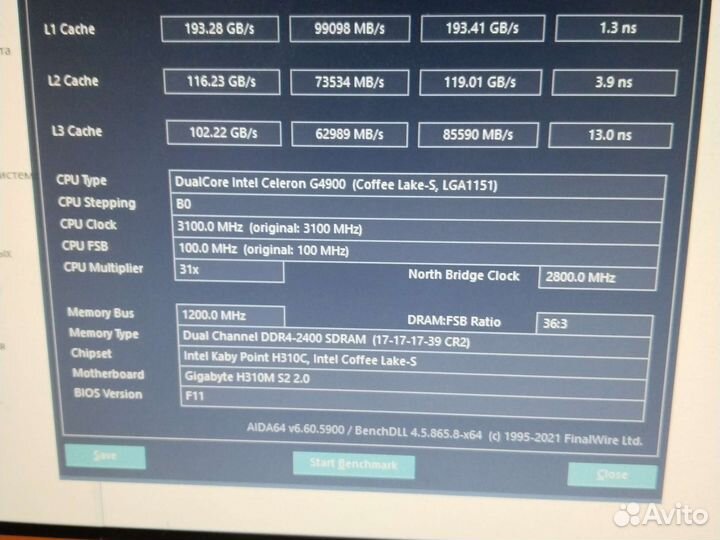 Intel Celeron G4900 (s1151v2)
