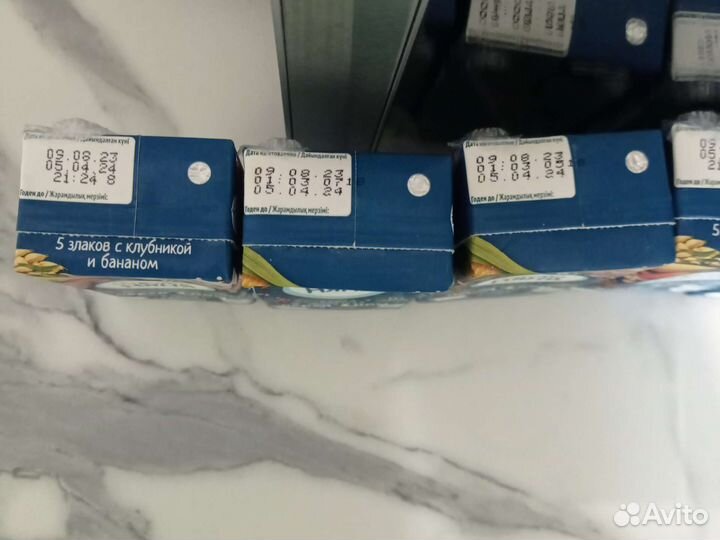 Молочная каша агуша