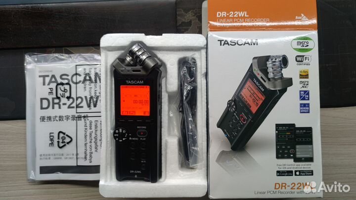 Tascam DR-22wl микрофон-рекордер