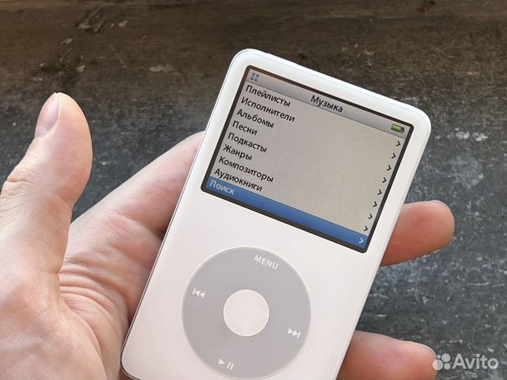 Плеер iPod 5/5.5 Video 80GB 2006 г. (45 часов)