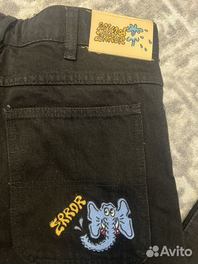Джинсы mind error черные