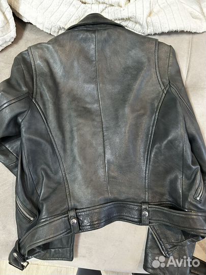 Кожаная куртка косуха (натуральная кожа)