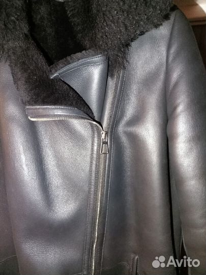 Дубленка selected merino 50 р натуральная