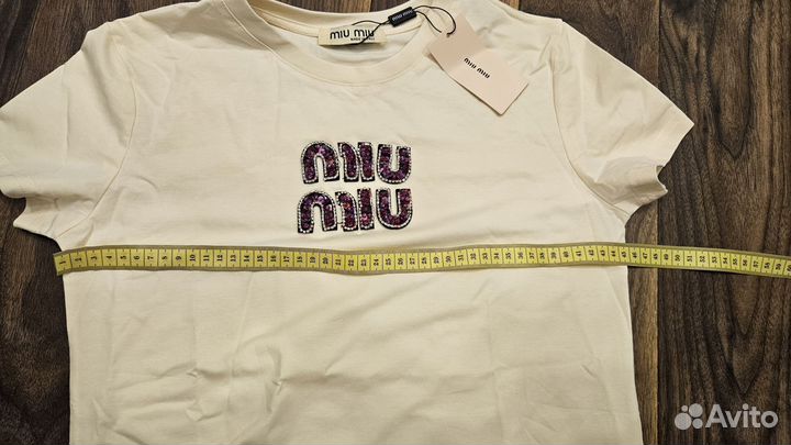 Футболка miu miu