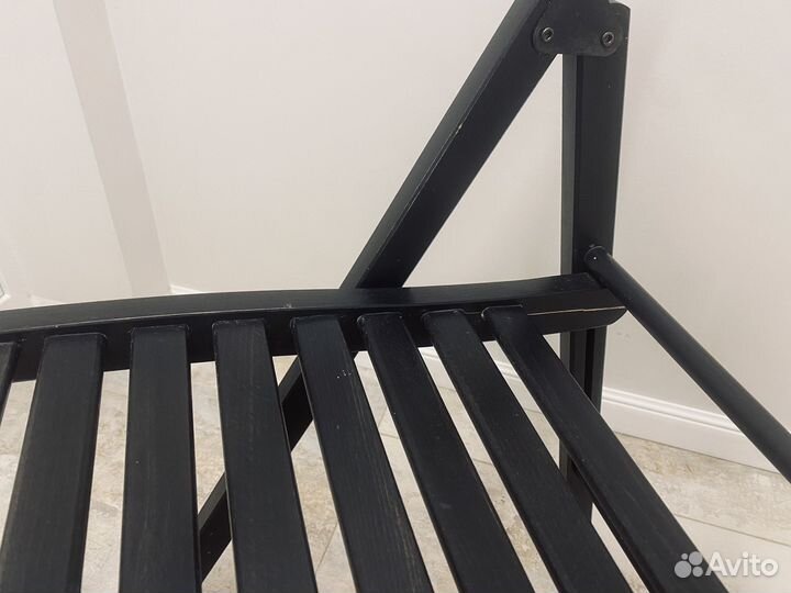 Стул IKEA terje терте черный