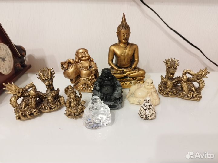 Настенный большой веер, Буддийские сувениры