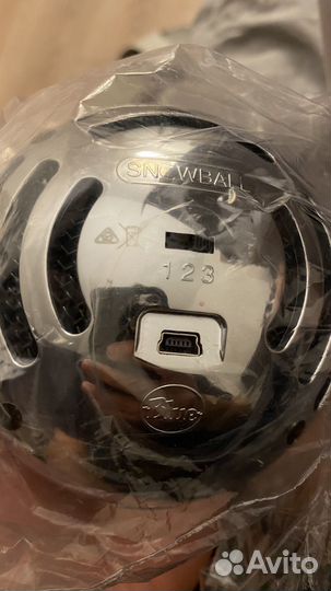 Микрофон blue snowball серебристый