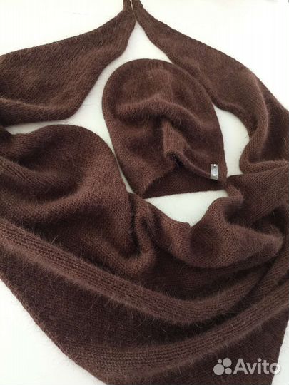 Бактус(платок) из пуха норки