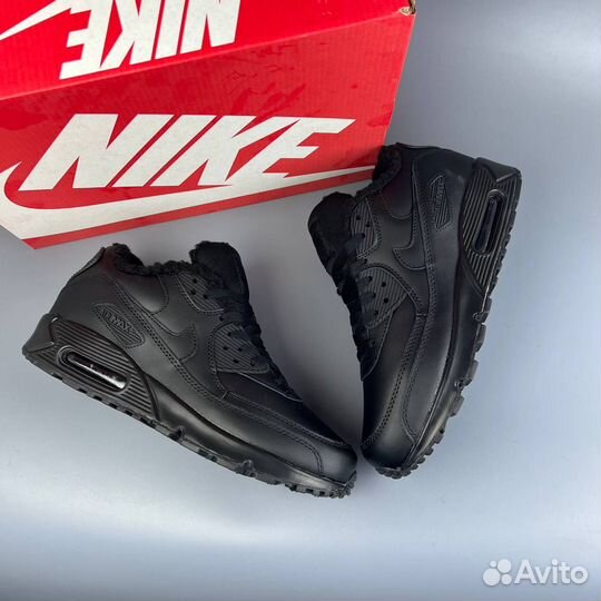 Теплые Nike Air Max 90 с мехом