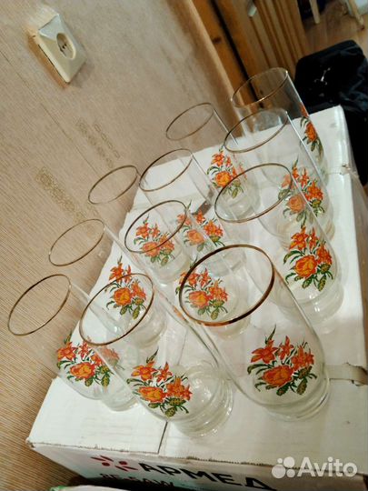 Стаканы, 11 штук