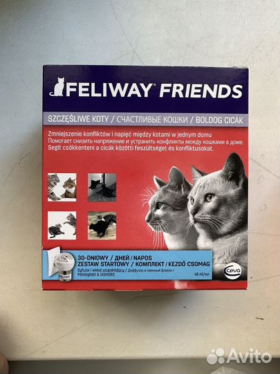 Ферамоны Feliway (classic/friends) Феливей