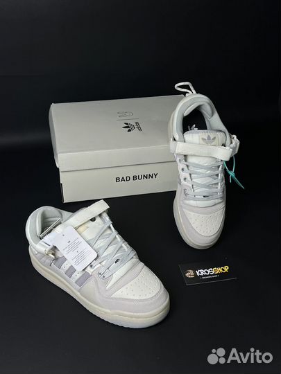Кроссовки Bad Bunny x Adidas Forum Buckle Low beig