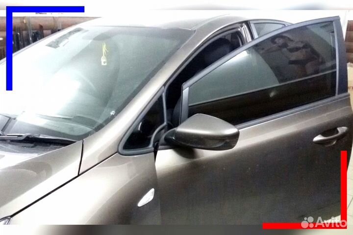 Съемная жесткая тонировка Audi A3 3 дв. 8P 2003-13