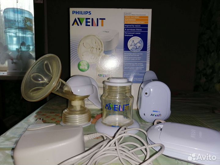 Молокоотсос электрический двойной