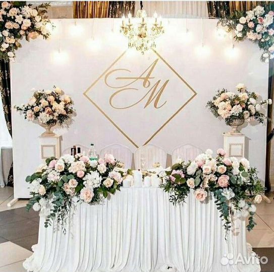 Оформление, декоратор, флористика на свадьбу