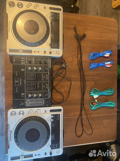 Комплект Pioneer cdj-800mk2 & djm-300